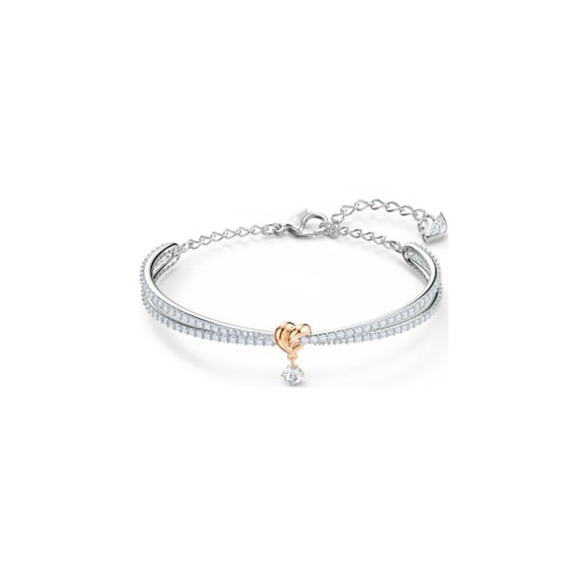 Swarovski Lifelong Heart Bangle Bracelet