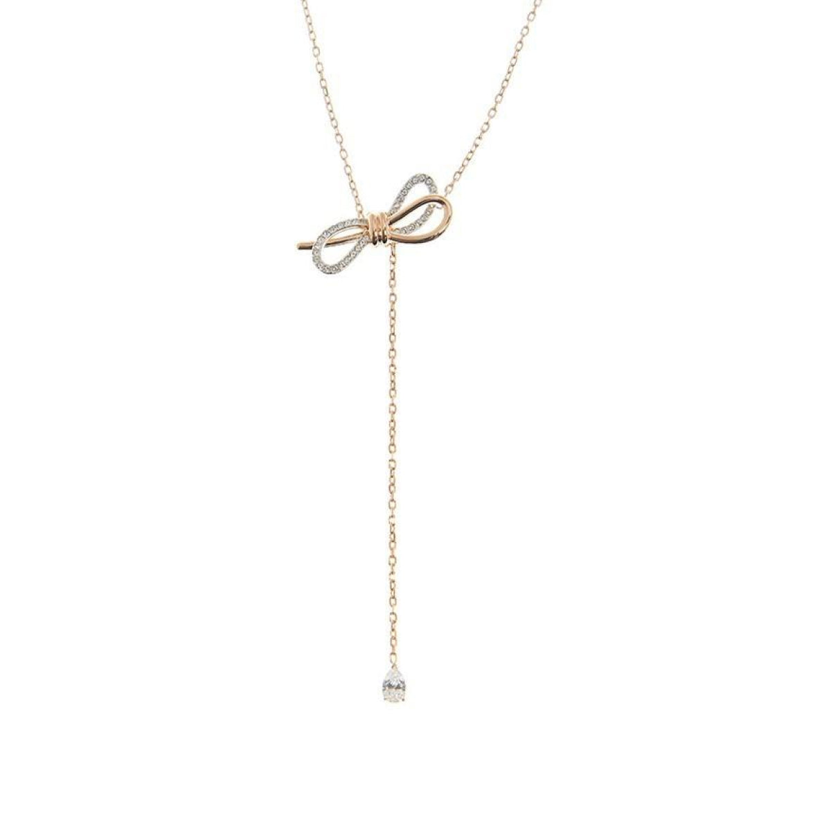 Swarovski Lifelong Bow Pendant Necklace